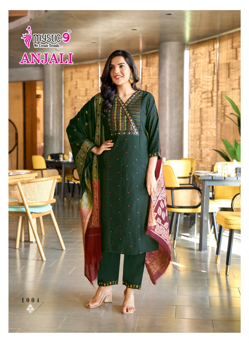 Mystic 9 Anjali Vol 1 Readymade Dress Catalog collection 5