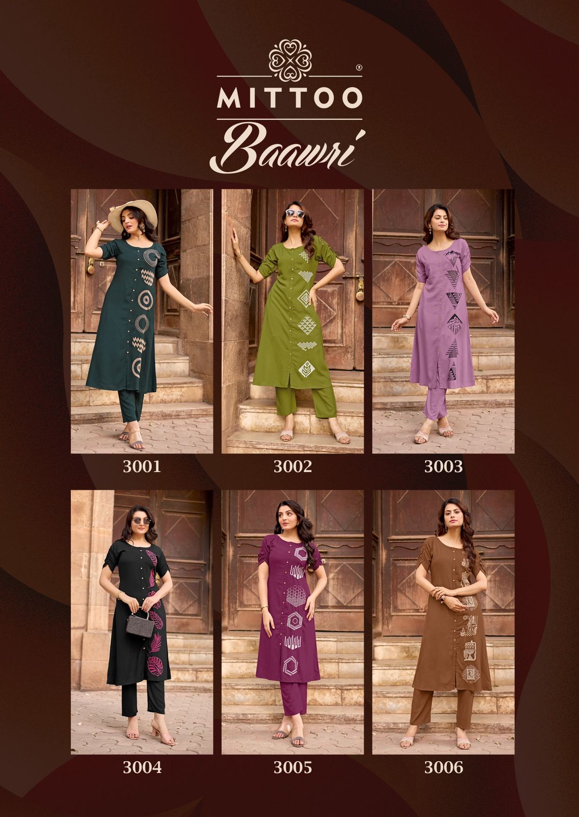 Mittoo Kurti Baawri Kurtis With Bottom Catalog collection 10