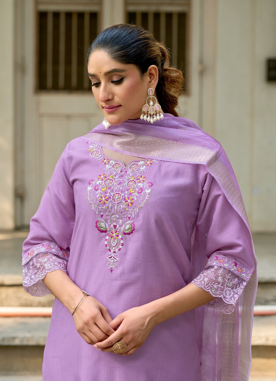 Vaniska Fashion Flora Embroidery Salwar Kameez Catalog collection 3