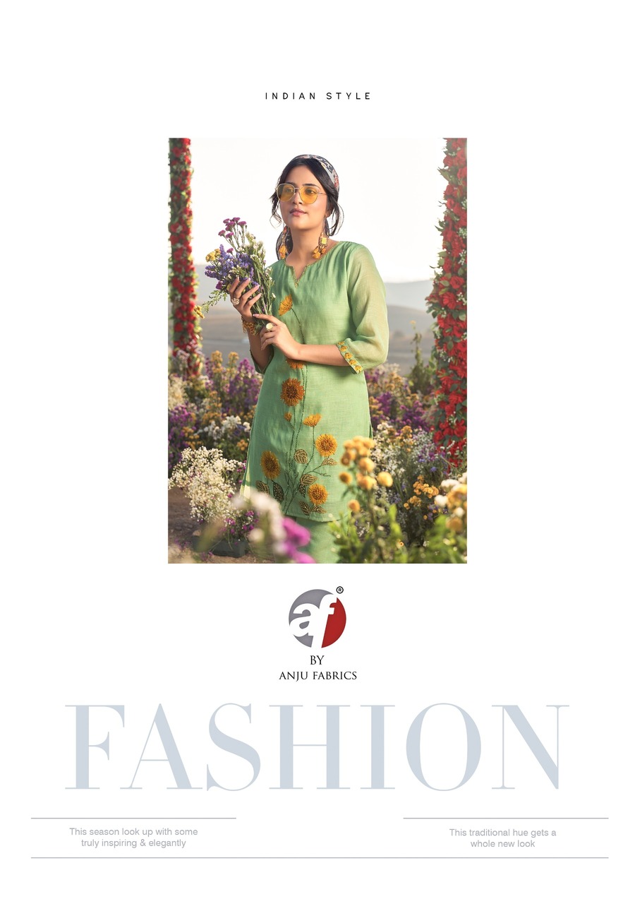 Anju Fabrics Royal Peacock Co Ord Set Catalog collection 18