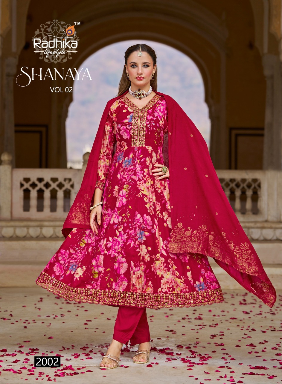 Radhika Lifestyle Shanaya 2 Printed Salwar Kameez Catalog collection 5
