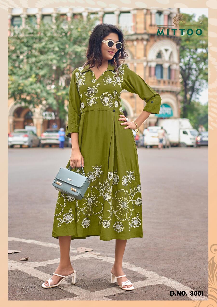 Mittoo Kurti Angoori One Piece Dress Catalog collection 9