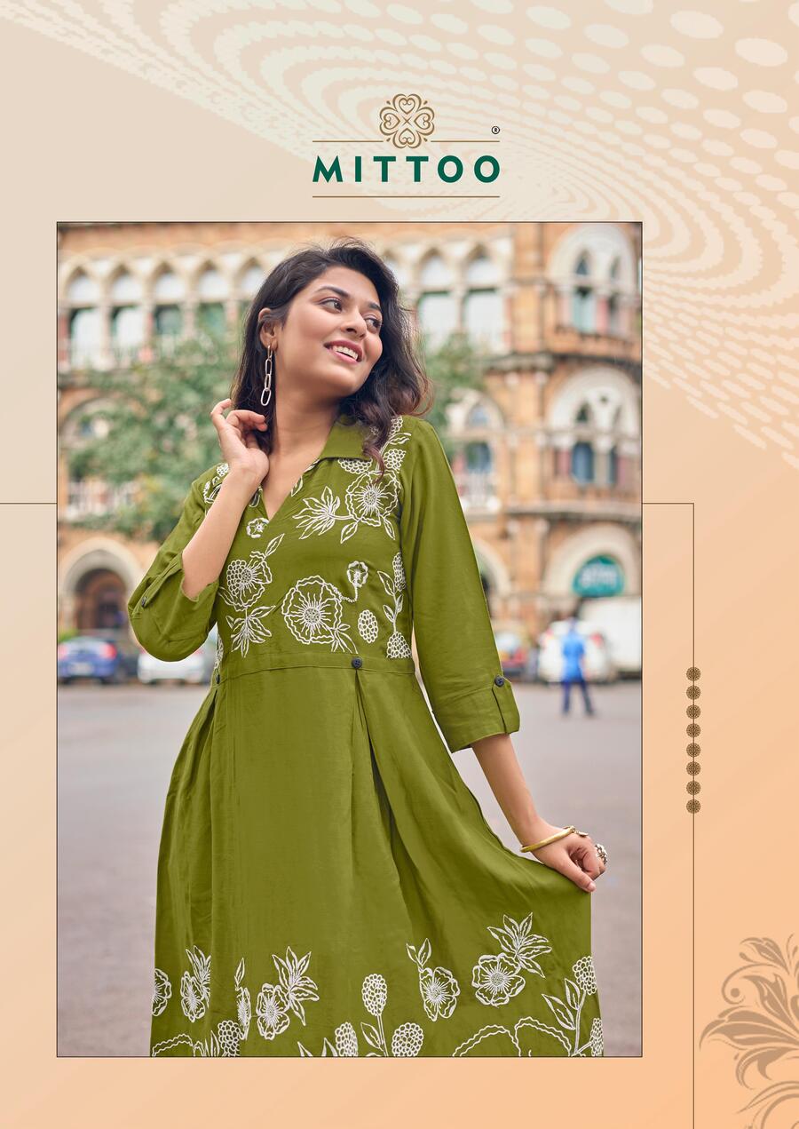 Mittoo Kurti Angoori One Piece Dress Catalog collection 8