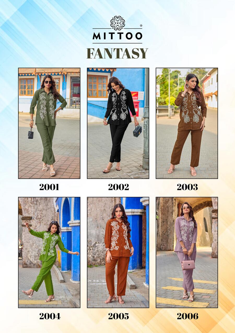 Mittoo Kurti Fantasy Co Ord Set Catalog collection 10