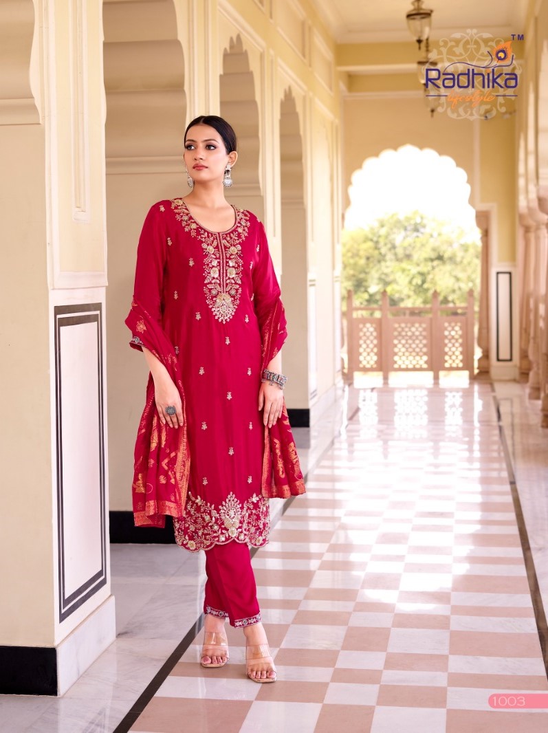 Radhika Lifestyle Kalini Readymade Dress Catalog collection 4