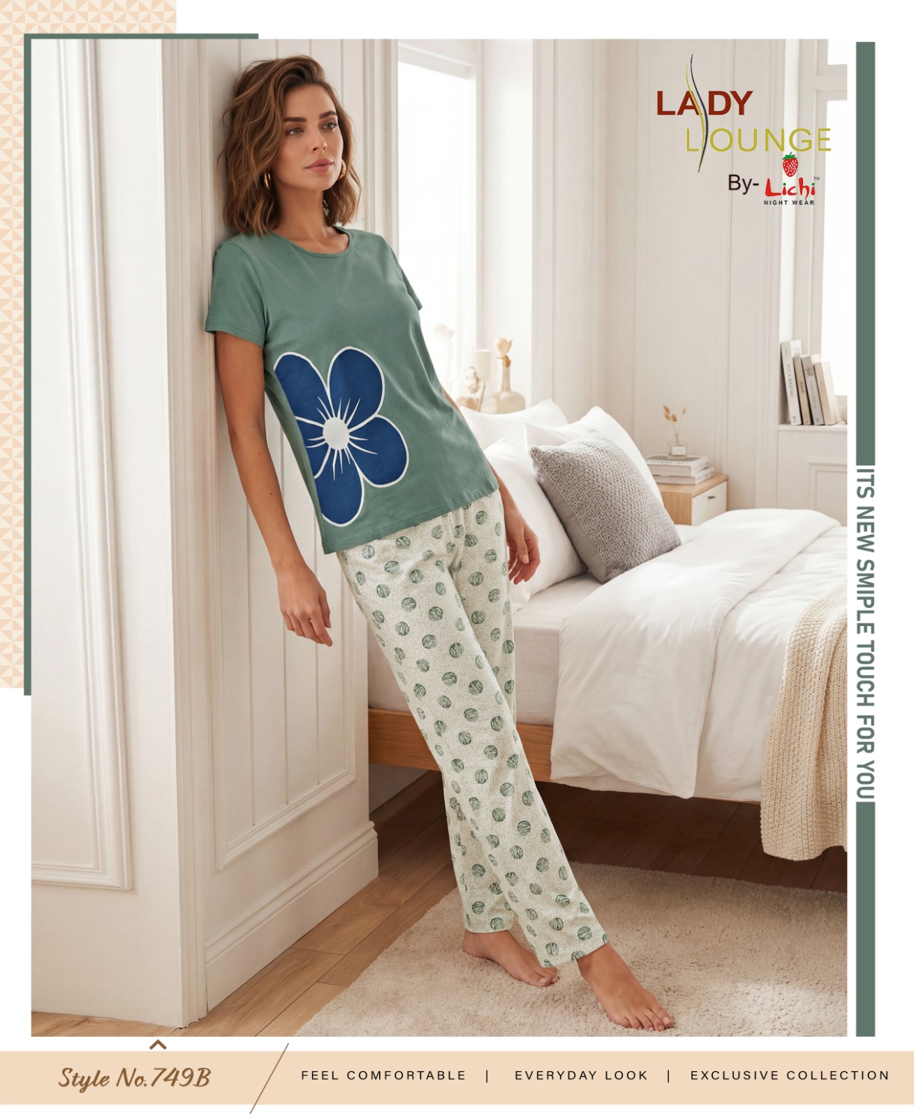 Lichi Lady Lounge 2 Night Dress Catalog collection 5