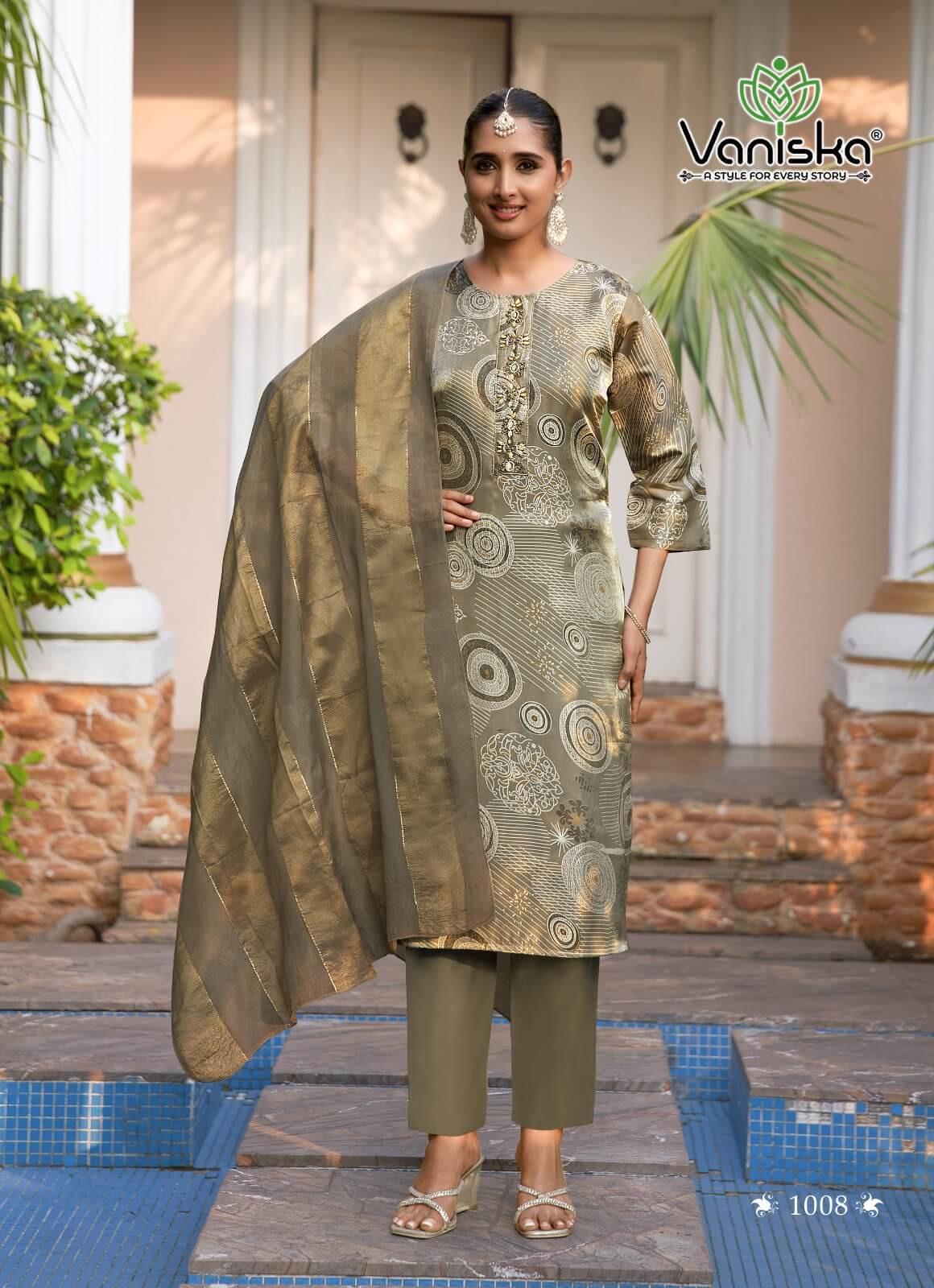 Vaniska Trendy Touch Printed Salwar Kameez Catalog collection 8