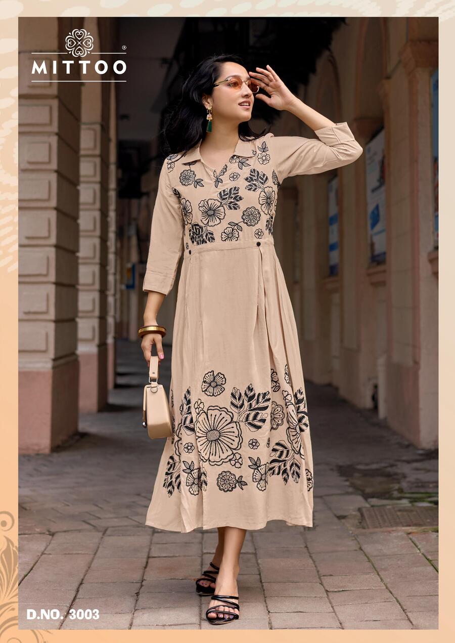 Mittoo Kurti Angoori One Piece Dress Catalog collection 4