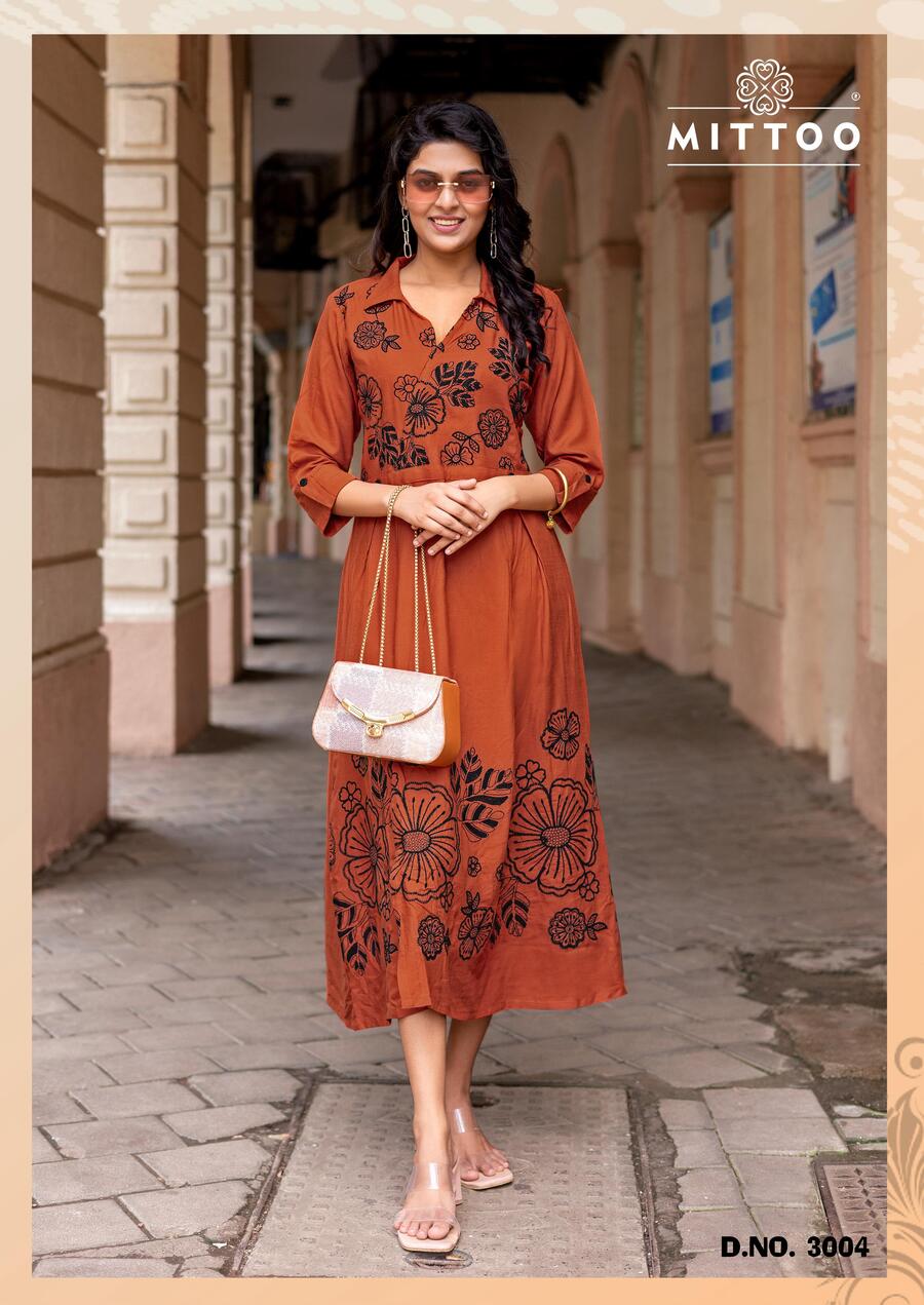 Mittoo Kurti Angoori One Piece Dress Catalog collection 5