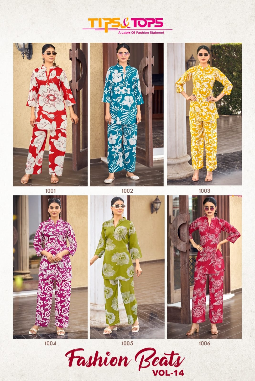 Tips And Tops Fashion Beats Vol 14 Co Ord Set Catalog collection 7