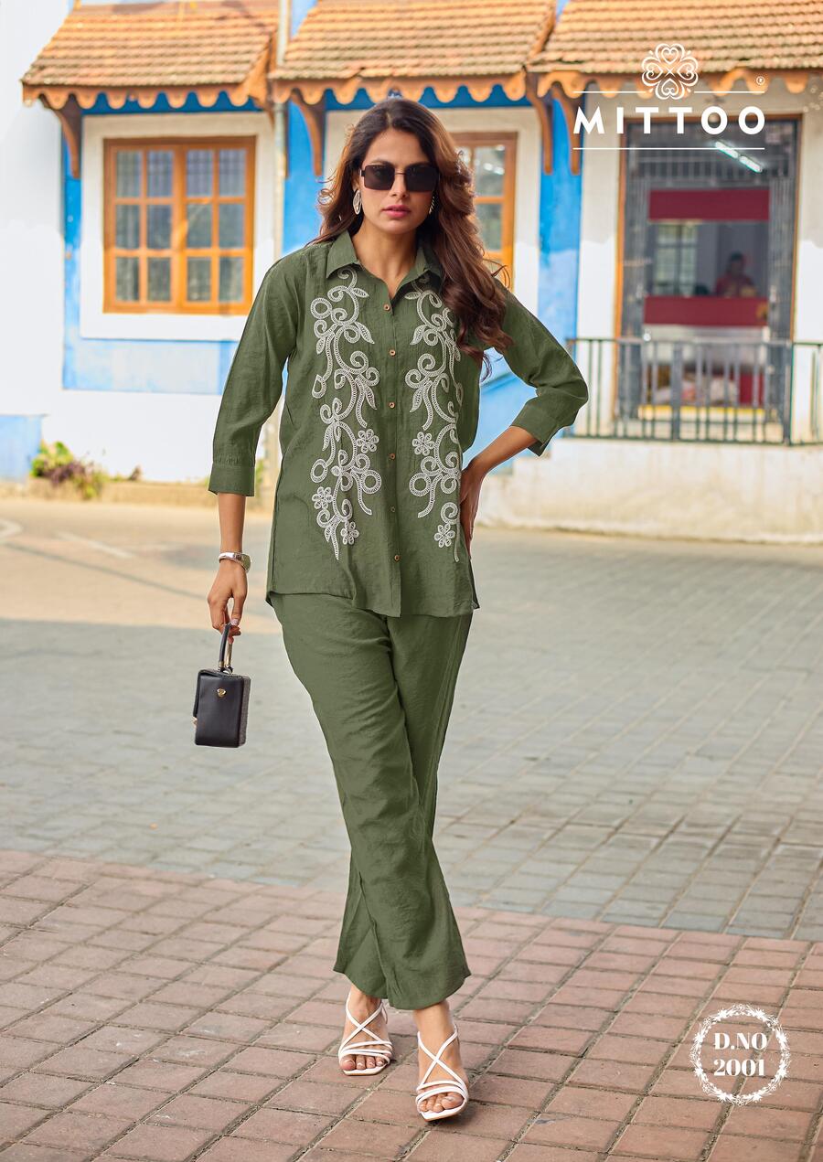 Mittoo Kurti Fantasy Co Ord Set Catalog collection 7