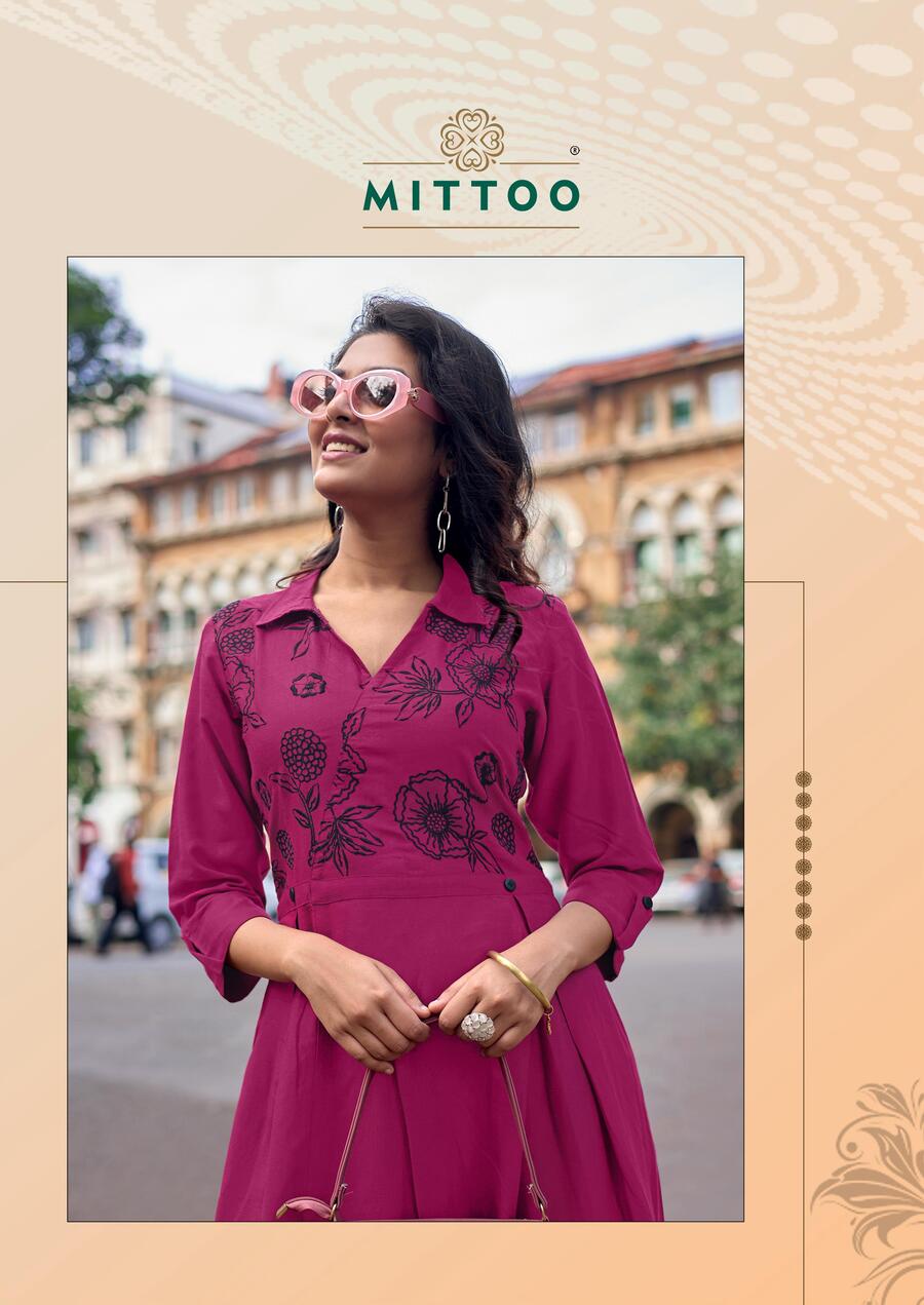 Mittoo Kurti Angoori One Piece Dress Catalog collection 1