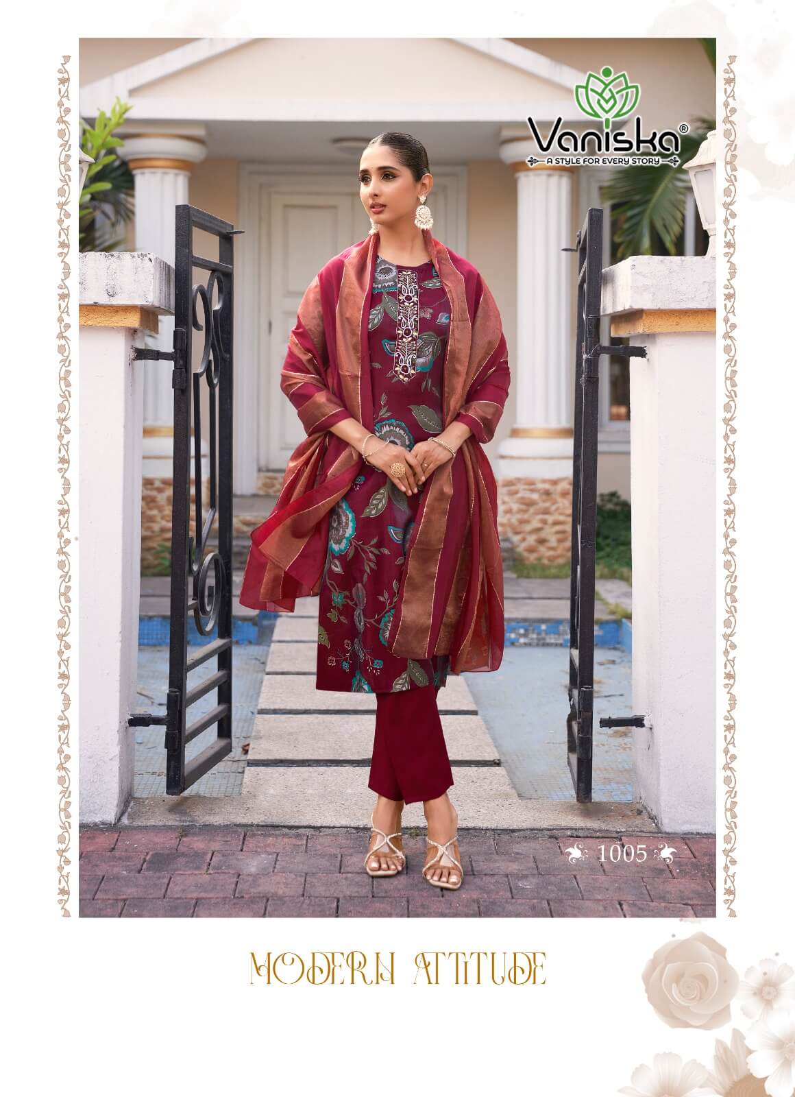 Vaniska Trendy Touch Printed Salwar Kameez Catalog collection 15