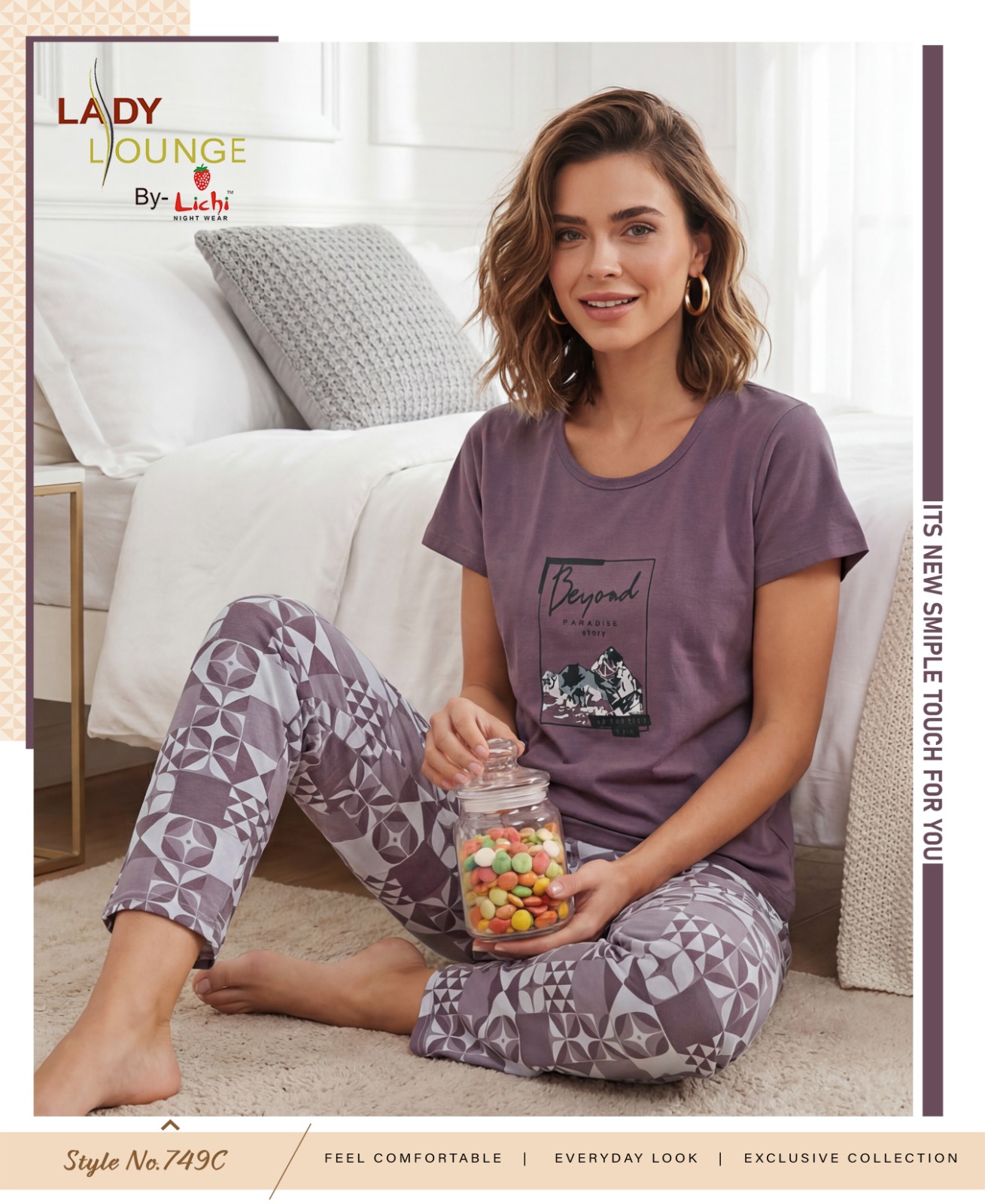 Lichi Lady Lounge 2 Night Dress Catalog collection 2