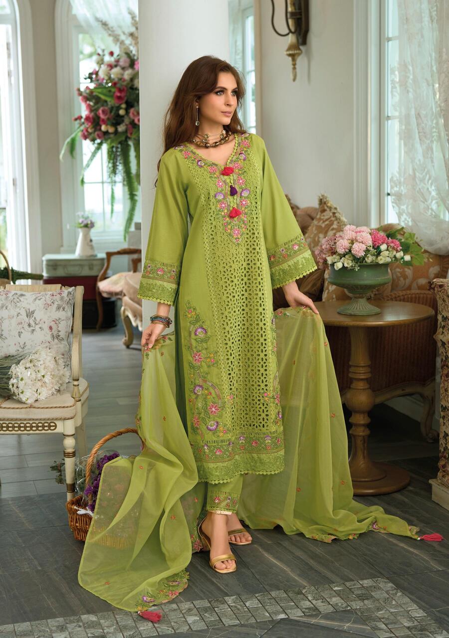 Kailee Fashion Safarnama 8 Cotton Salwar Kameez Catalog collection 6