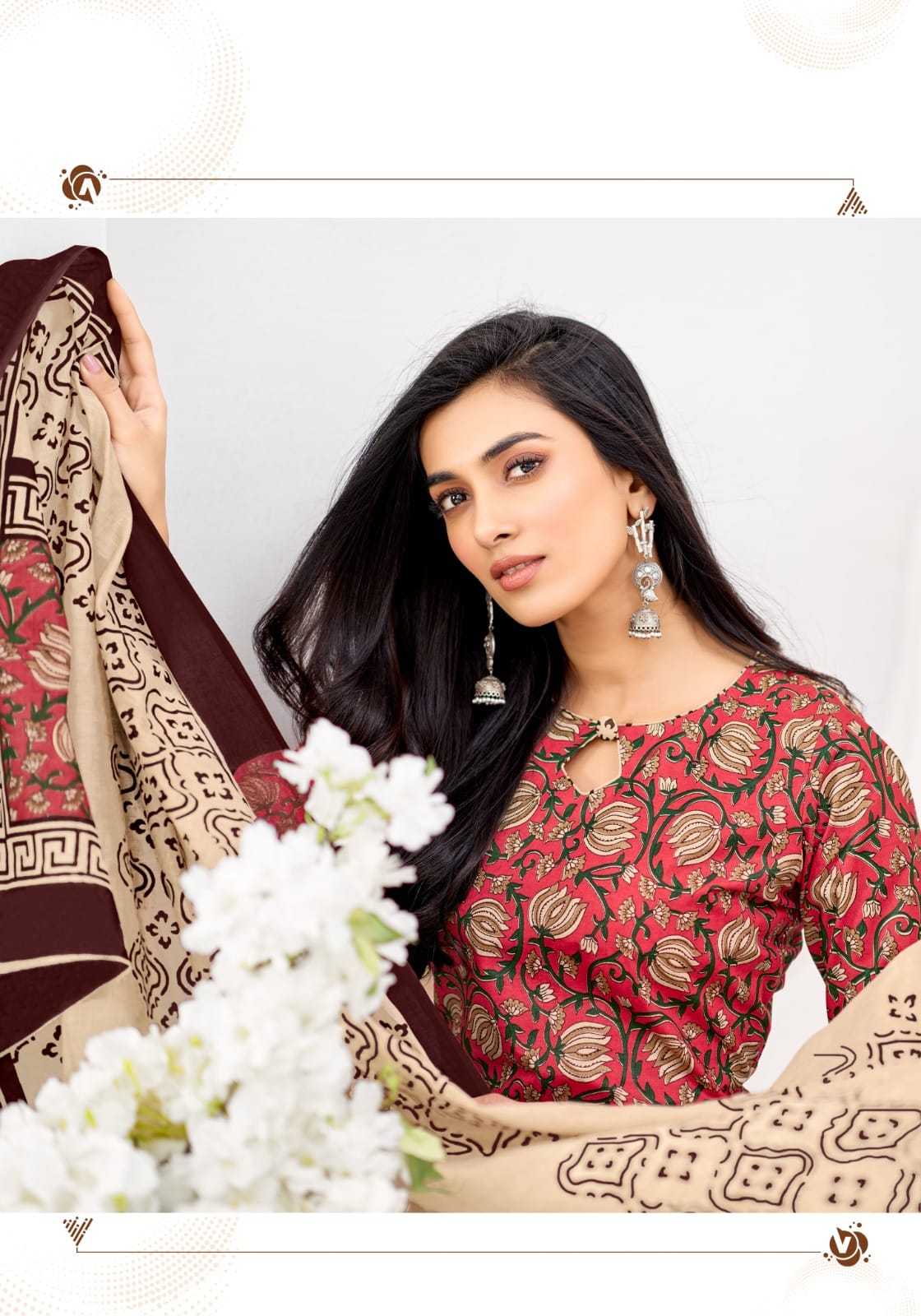 Mayur Creation Jaipuri Vol 13 Cotton Salwar Kameez Catalog collection 3