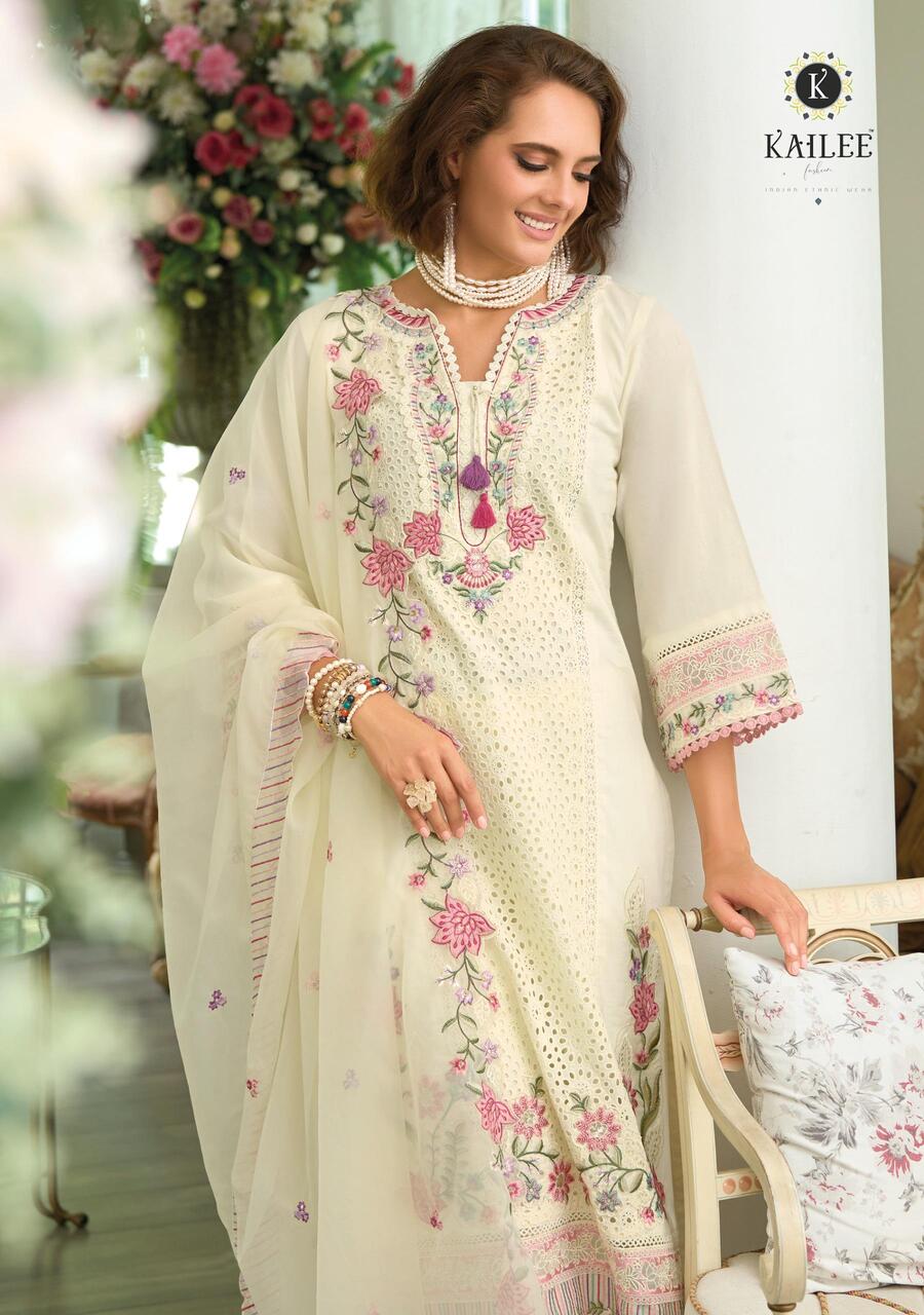 Kailee Fashion Safarnama 8 Cotton Salwar Kameez Catalog collection 11