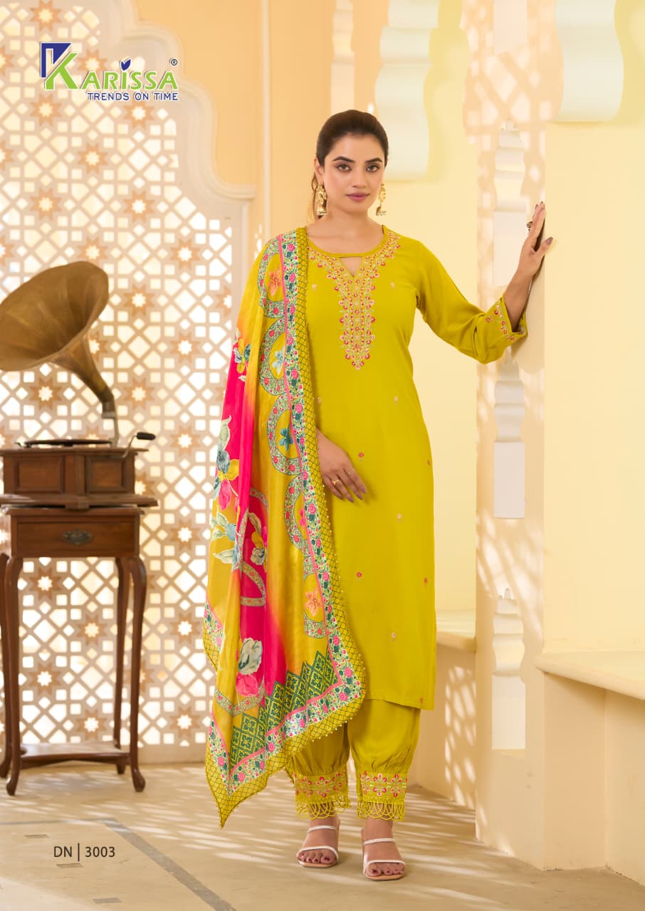 Karissa Shanaya Vol 3 Readymade Dress Catalog collection 4