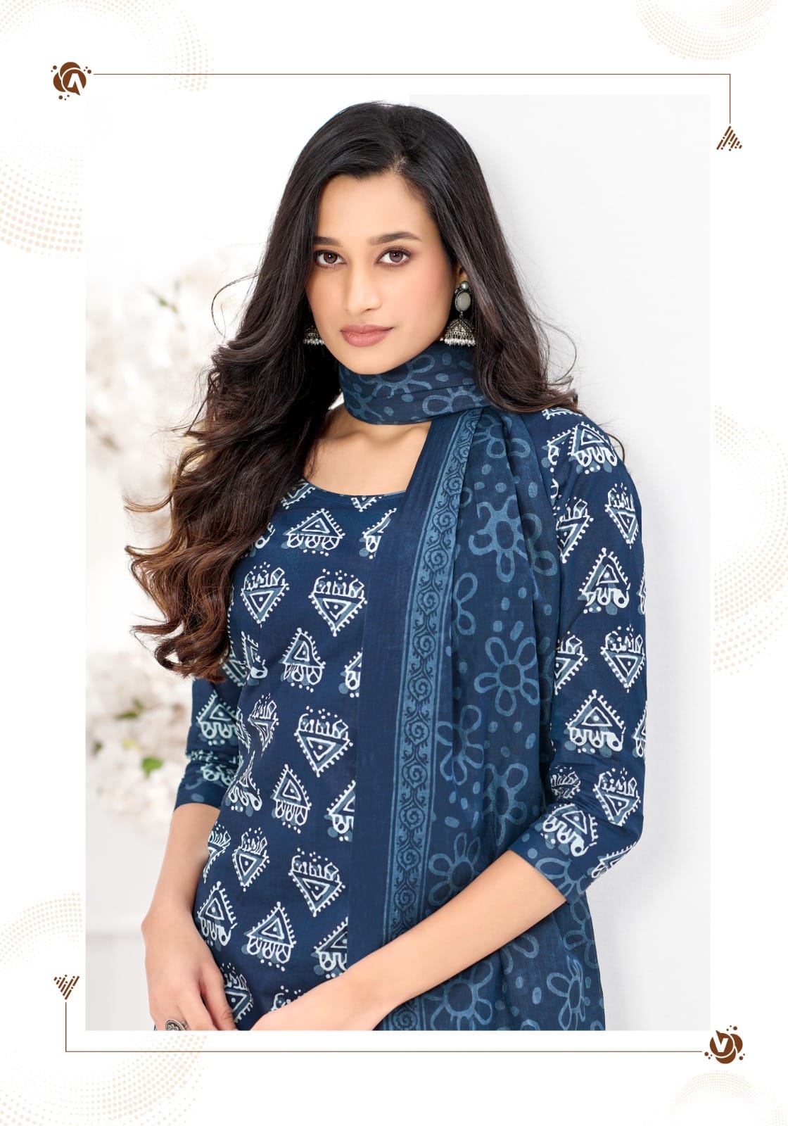 Mayur Creation Jaipuri Vol 13 Cotton Salwar Kameez Catalog collection 4