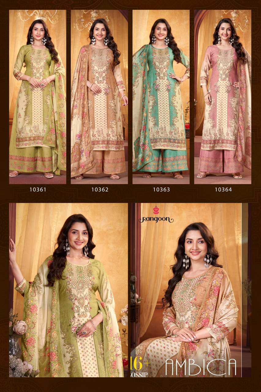 Rangoon Ambica Readymade Dress Catalog collection 4