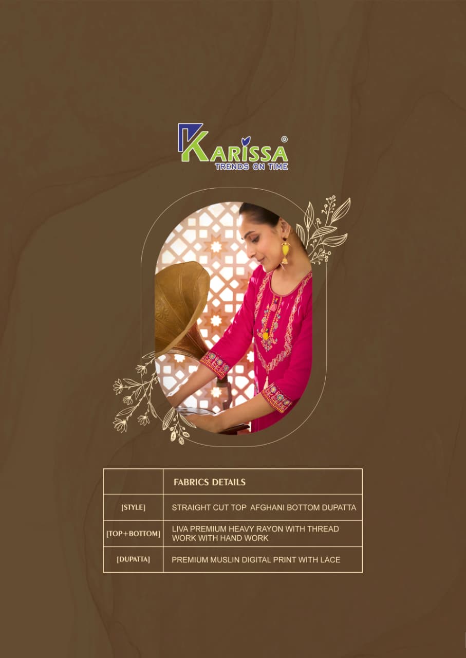 Karissa Shanaya Vol 3 Readymade Dress Catalog collection 8