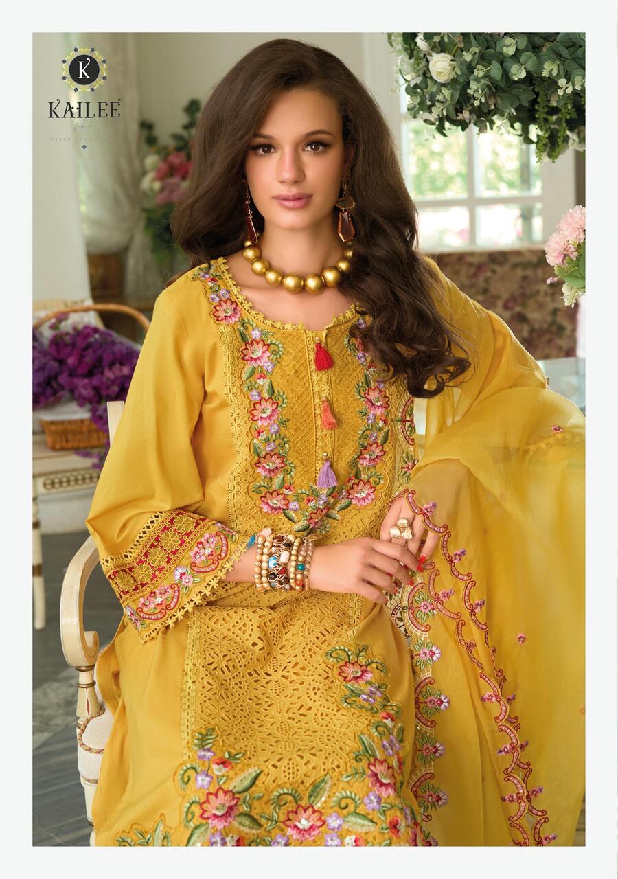 Kailee Fashion Safarnama 8 Cotton Salwar Kameez Catalog collection 9