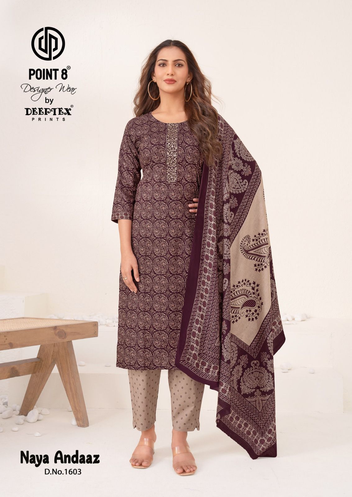 Deeptex Point 8 Naya Andaaz 16 Readymade Dress Catalog collection 2