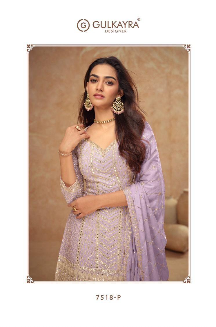 Gulkayra Palak 4 Designer Wedding Party Salwar Suits Catalog collection 4