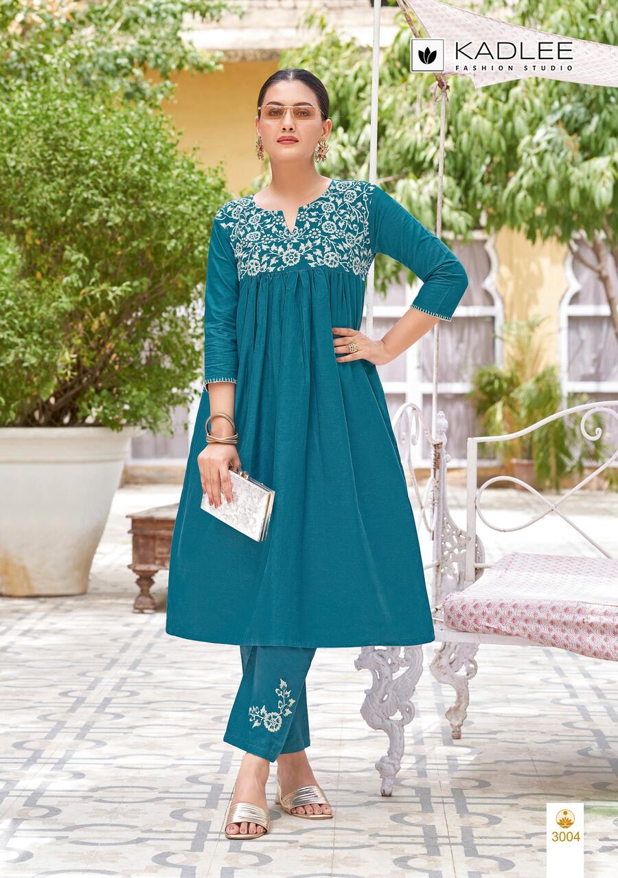 Kadlee Morpankh Kurtis With Bottom Catalog collection 4