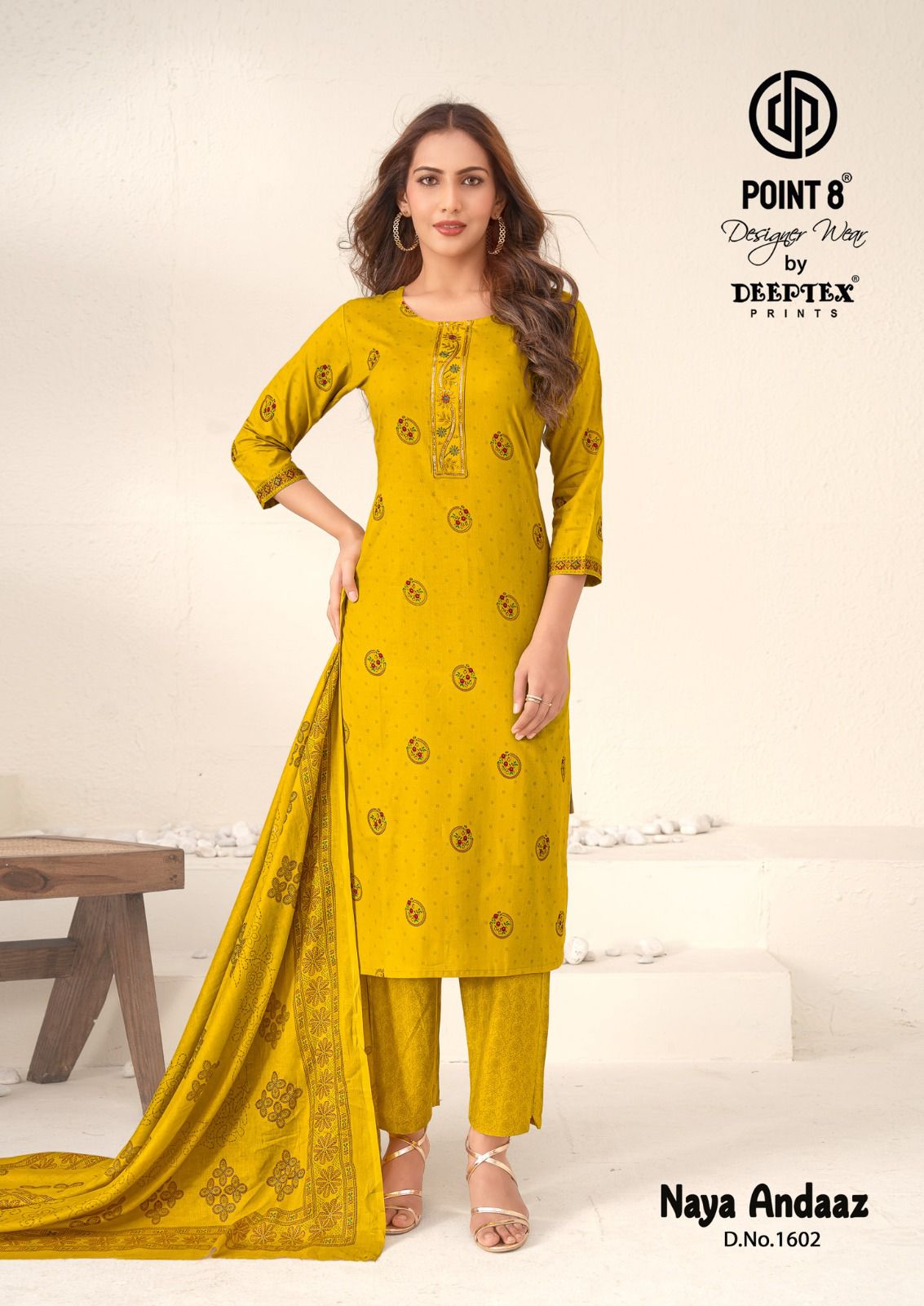 Deeptex Point 8 Naya Andaaz 16 Readymade Dress Catalog collection 10