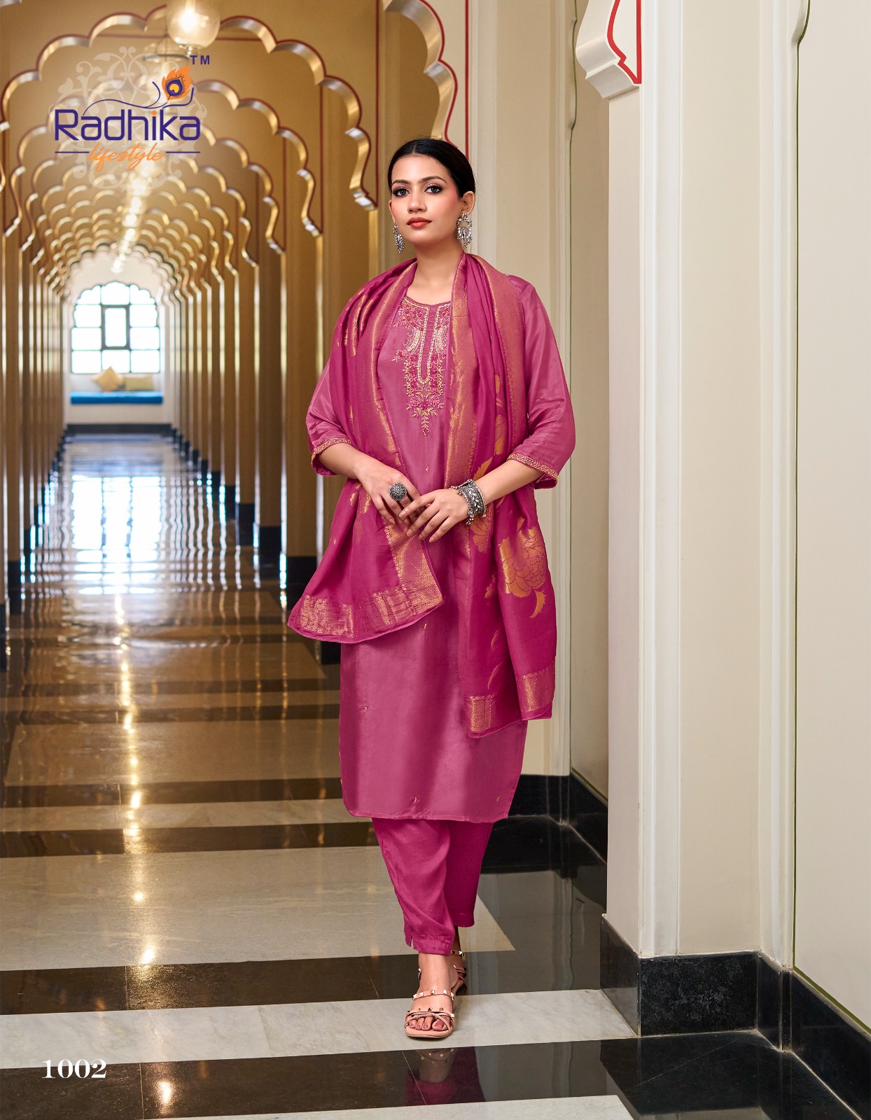 Radhika Lifestyle Karishma Readymade Dress Catalog collection 8