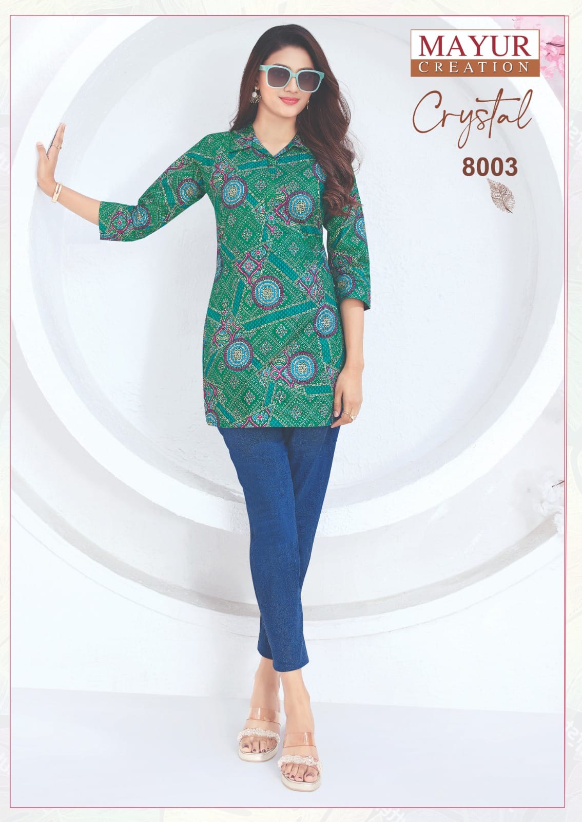 Mayur Creation Crystal Vol 8 Ladies Tops Catalog collection 11
