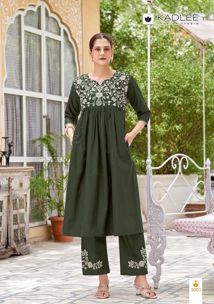 Kadlee Morpankh Kurtis With Bottom Catalog collection 3
