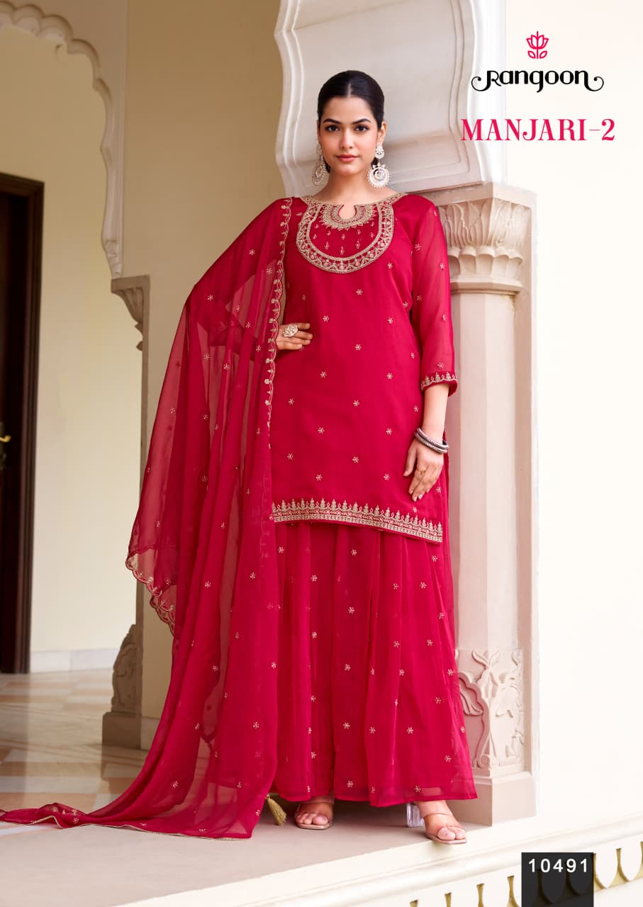 Rangoon Manjari Vol 2 Readymade Dress Catalog collection 10