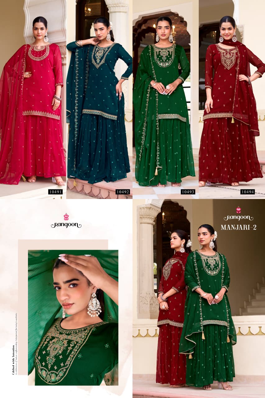 Rangoon Manjari Vol 2 Readymade Dress Catalog collection 7