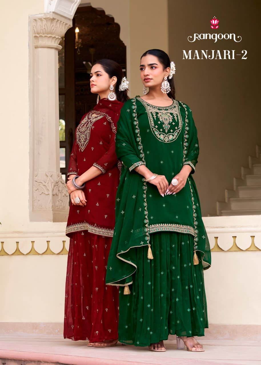 Rangoon Manjari Vol 2 Readymade Dress Catalog collection 9