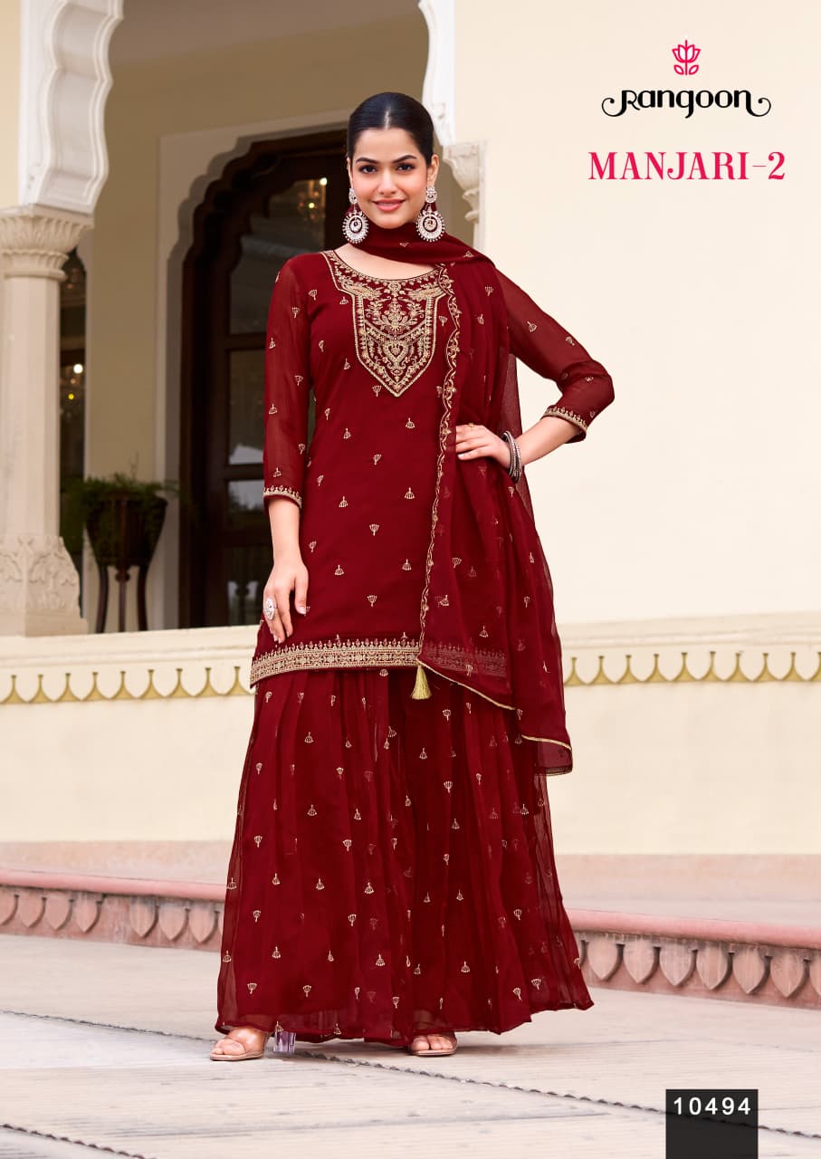 Rangoon Manjari Vol 2 Readymade Dress Catalog collection 6