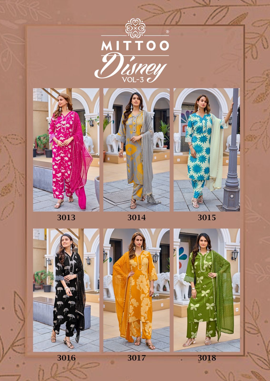 Mittoo Kurti Disney Vol 3 Printed Salwar Kameez Catalog collection 10