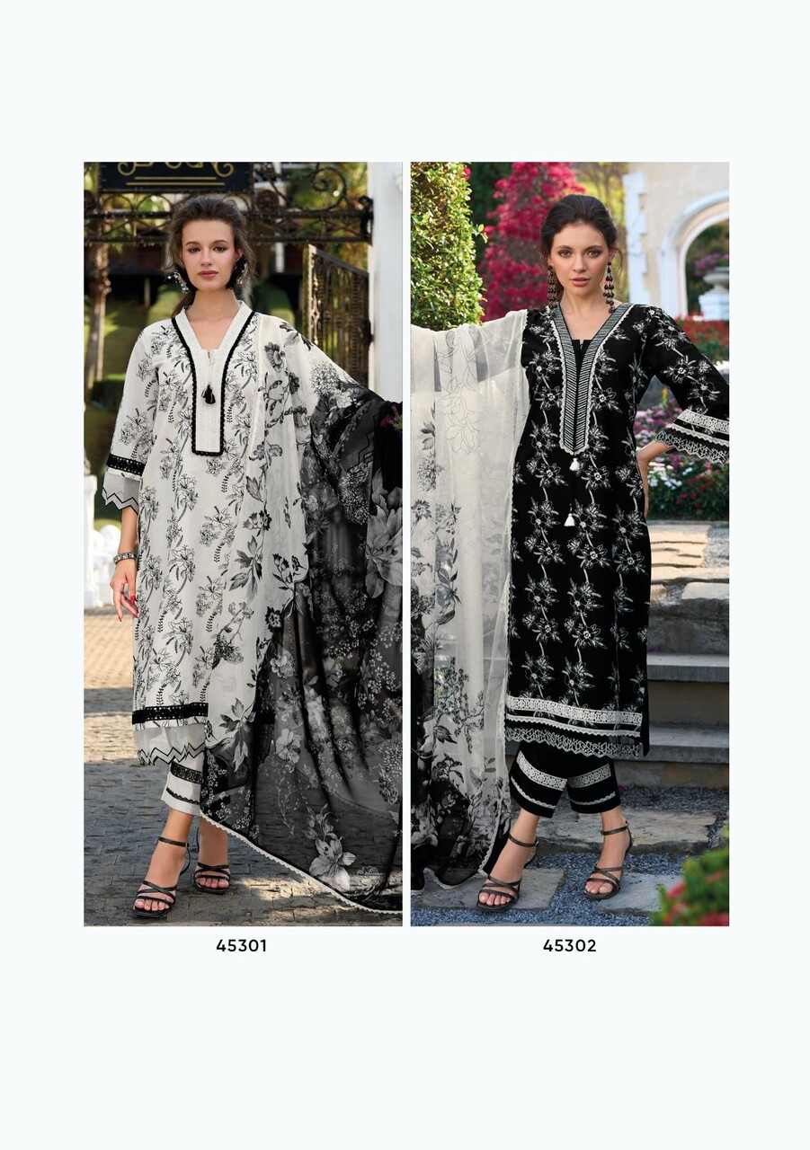 Kailee Fashion Toska Cotton Salwar Kameez Catalog collection 8