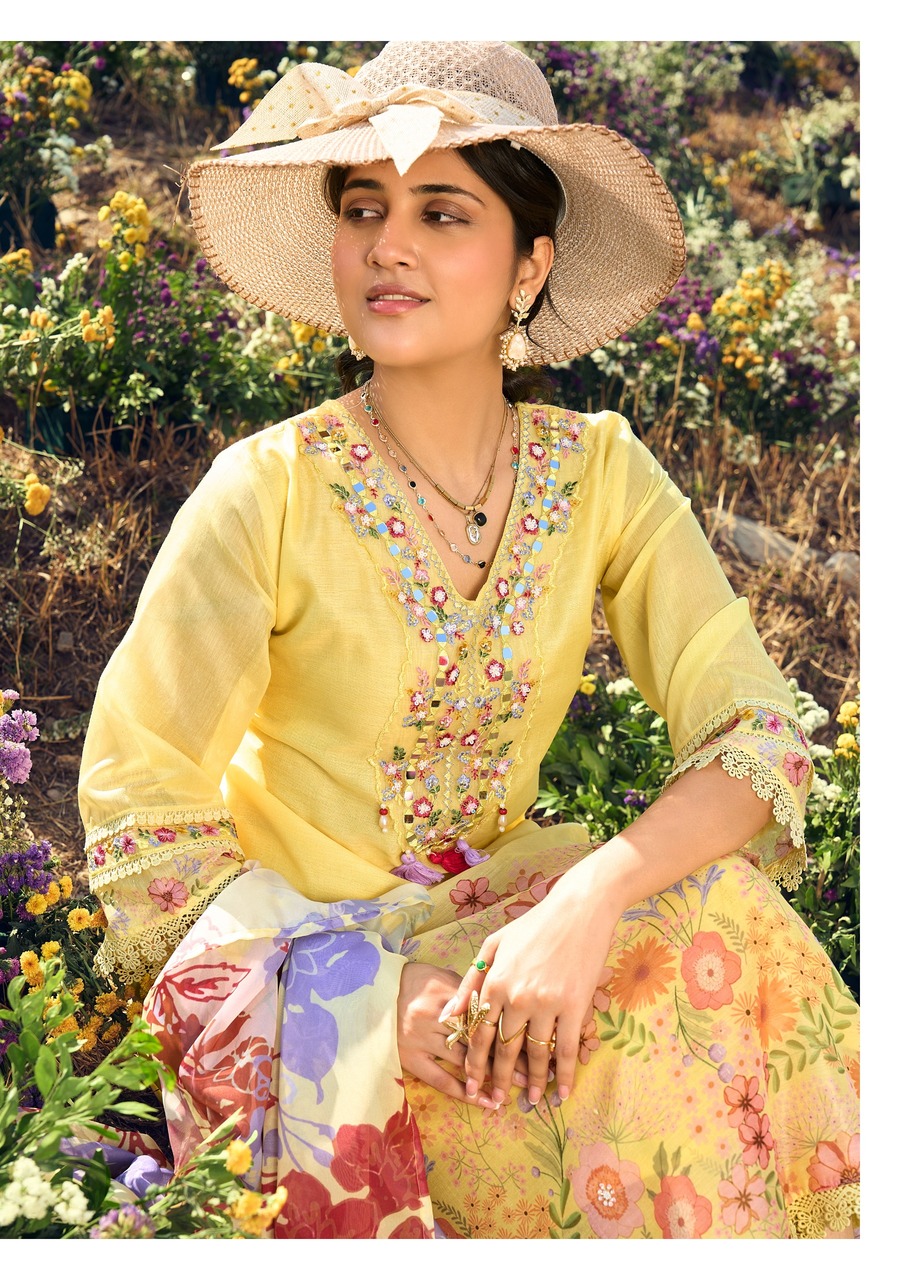 Anju Fabrics Rhythm 2 Embroidery Salwar Kameez Catalog collection 18