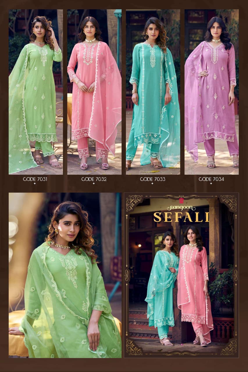 Rangoon Sefali Readymade Dress Catalog collection 4