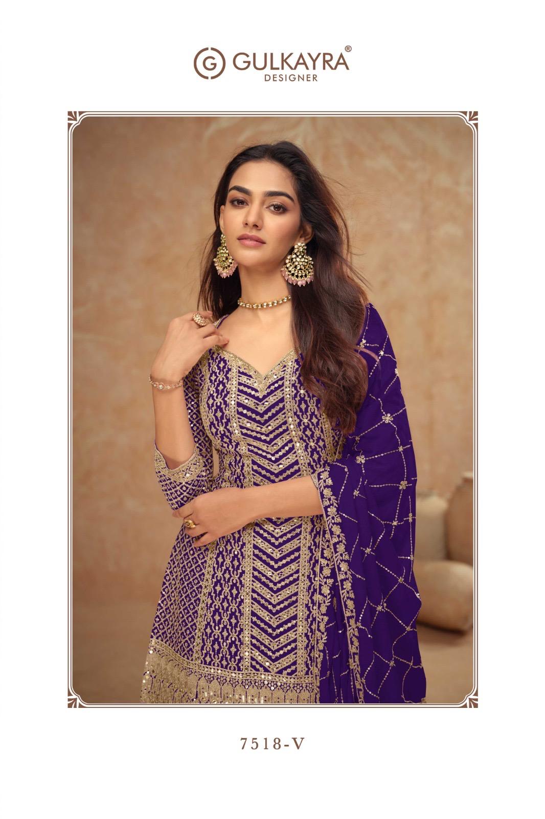 Gulkayra Palak 5 Designer Wedding Party Salwar Suits Catalog collection 10