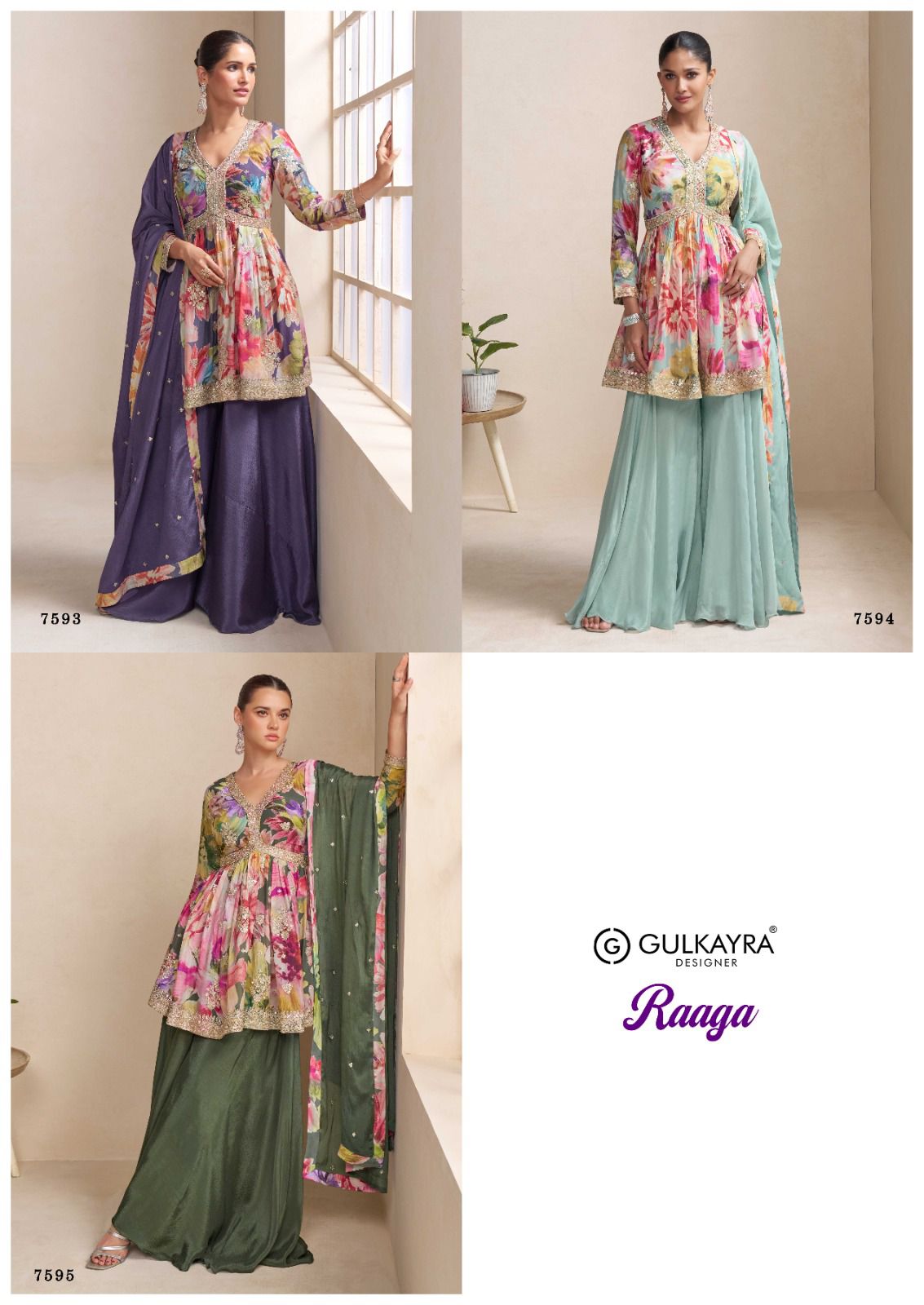 Gulkayra Raaga Designer Wedding Party Salwar Suits Catalog collection 10