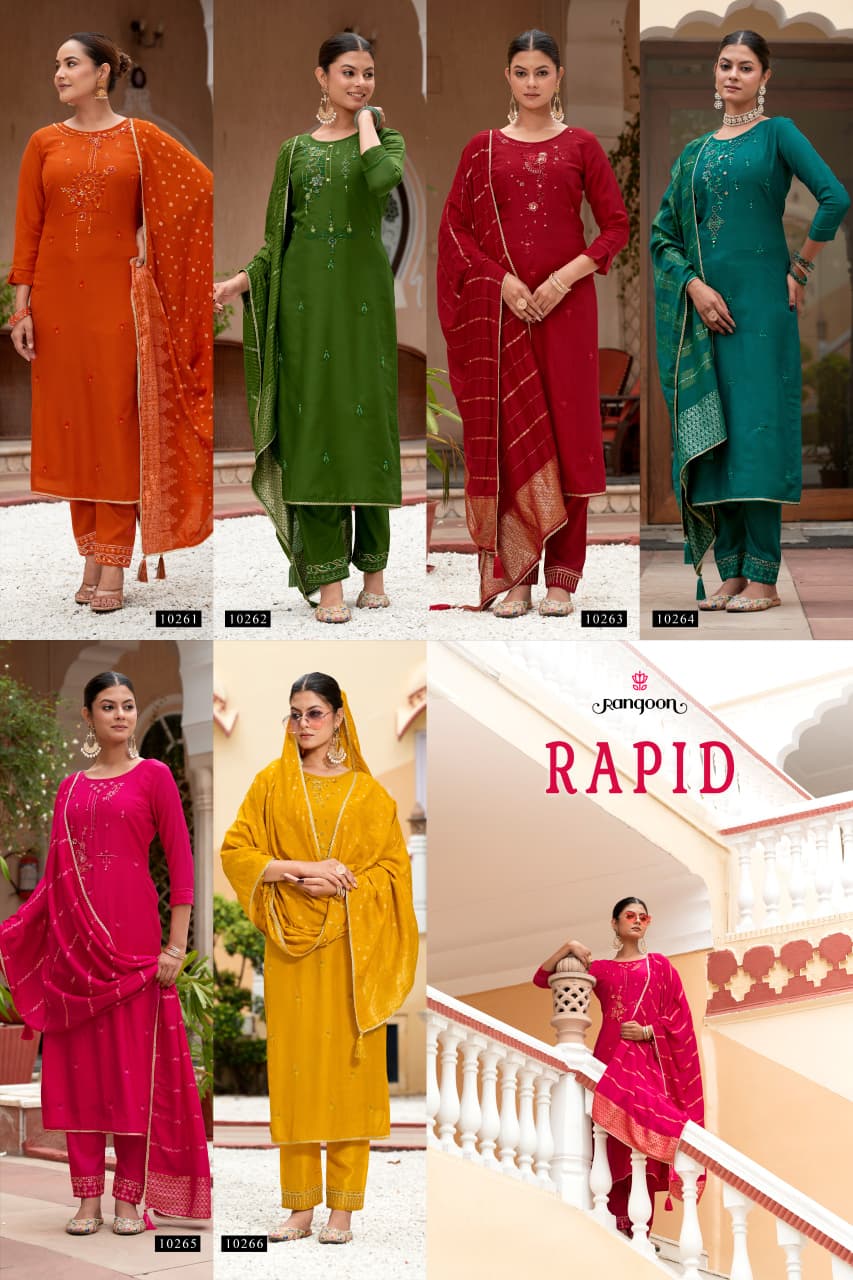 Rangoon Rapid Readymade Dress Catalog collection 10