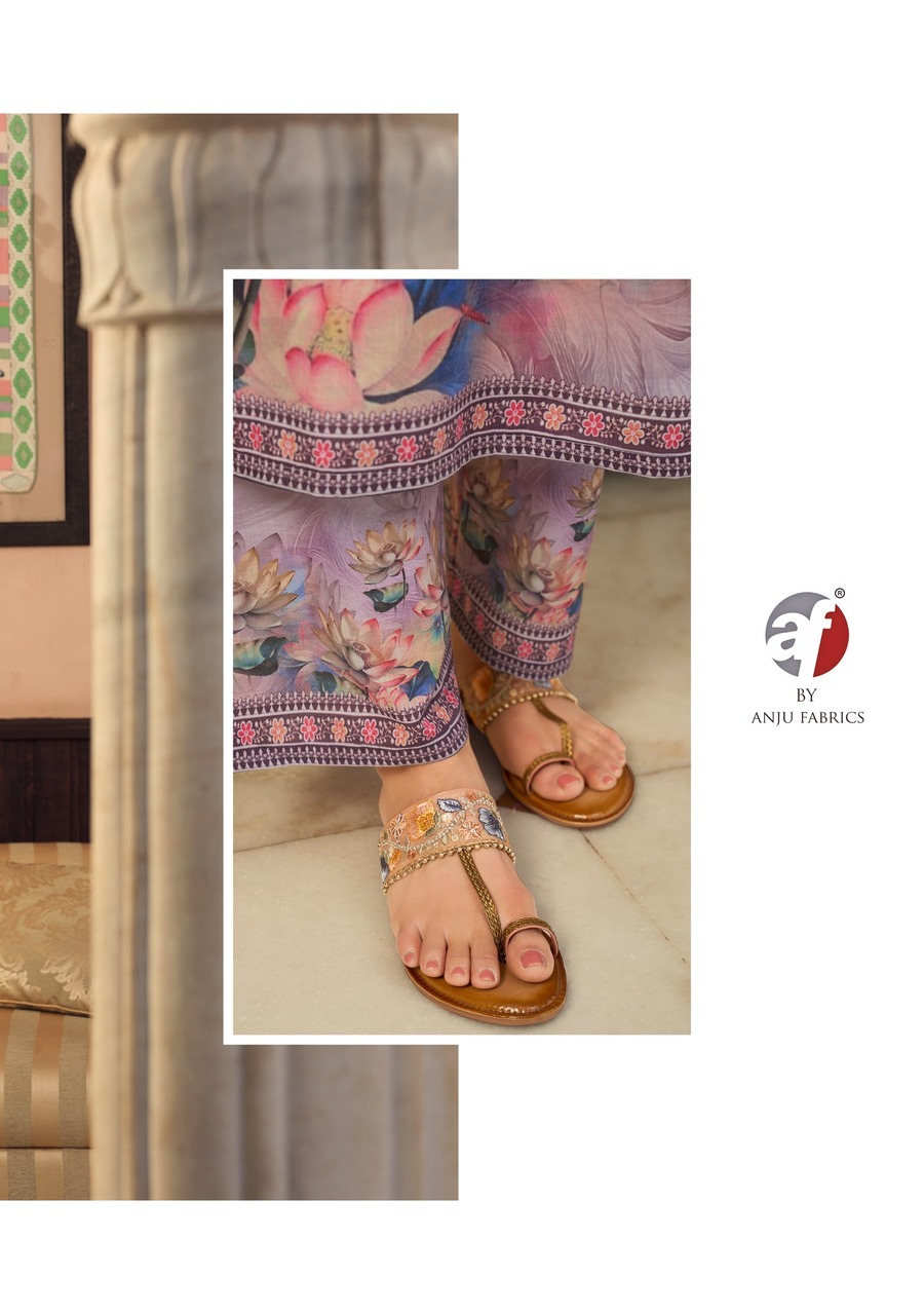 Anju Fabrics Comfort Lady 3 Cotton Salwar Kameez Catalog collection 15