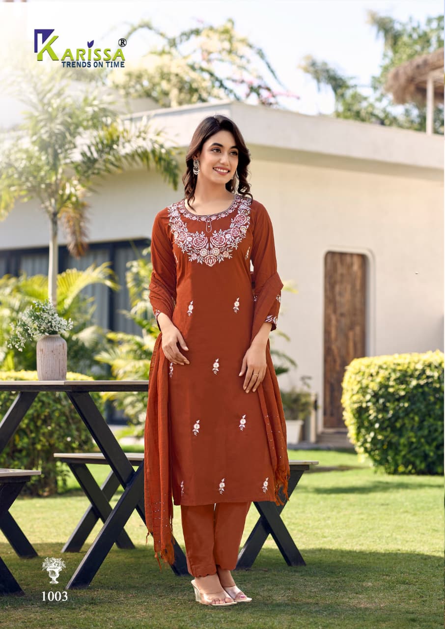 Karissa Trisha Readymade Dress Catalog collection 2