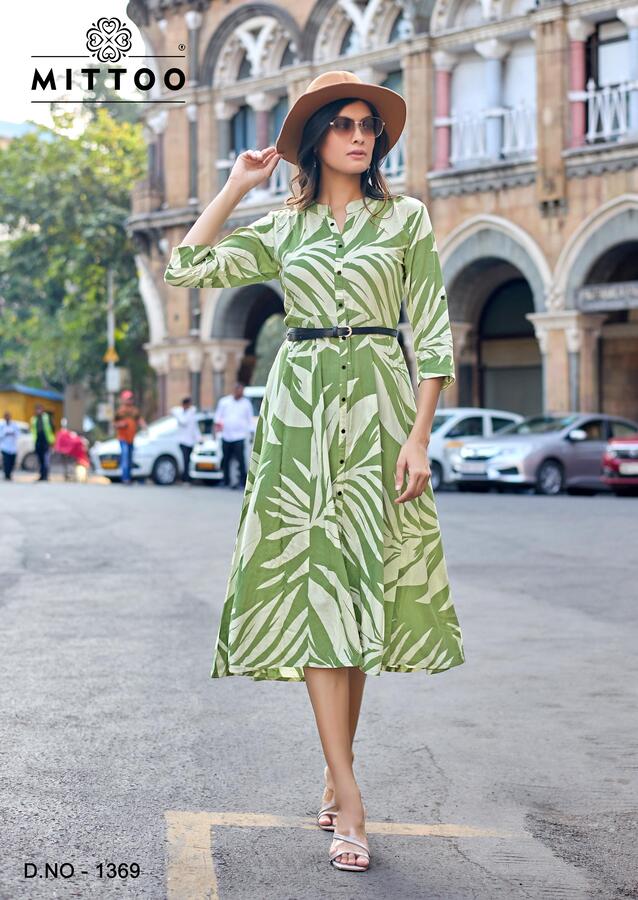 Mittoo Kurti Belt Vol 25 One Piece Dress Catalog collection 5