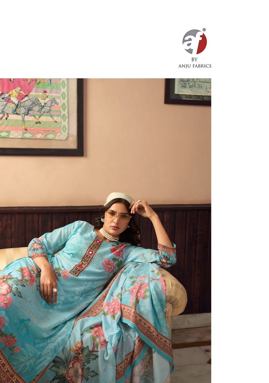 Anju Fabrics Comfort Lady 3 Cotton Salwar Kameez Catalog collection 4