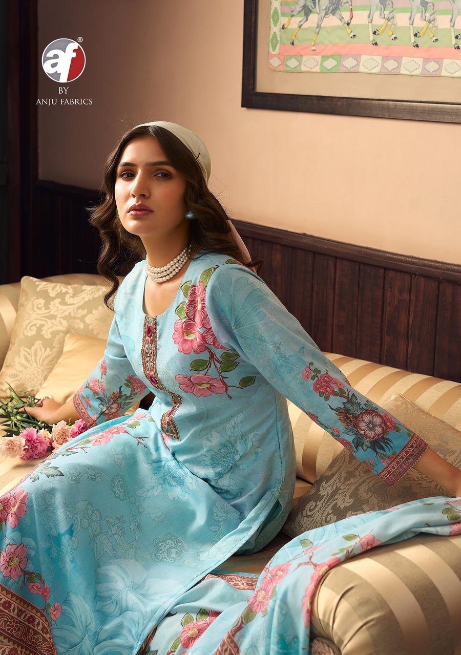 Anju Fabrics Comfort Lady 3 Cotton Salwar Kameez Catalog collection 3