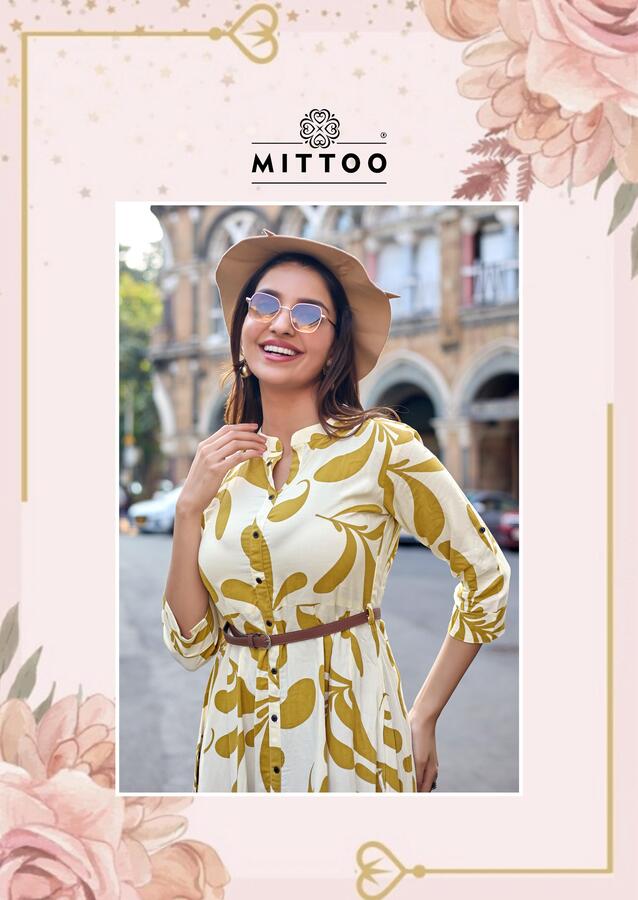 Mittoo Kurti Belt Vol 25 One Piece Dress Catalog collection 2